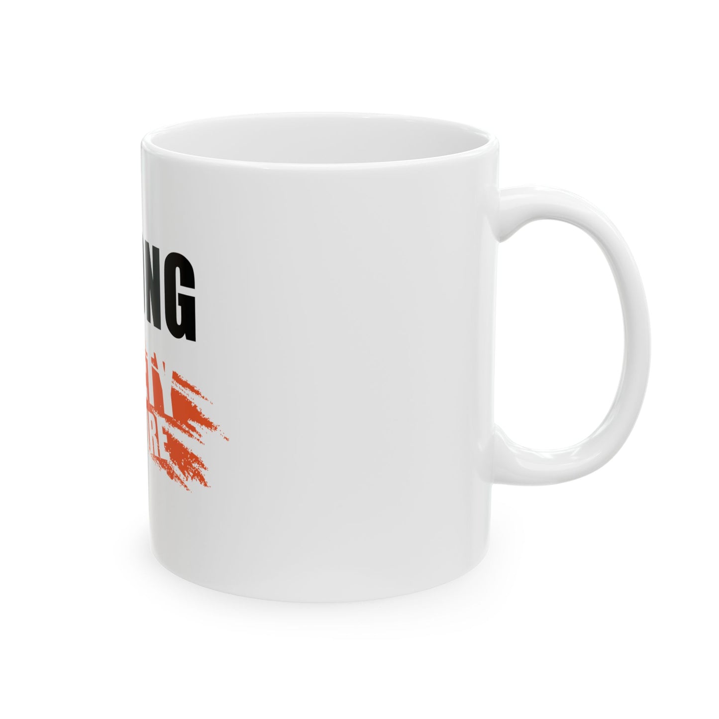 Building a Strong Safety Culture Ceramic Mug - Motivational Office Coffee Cup