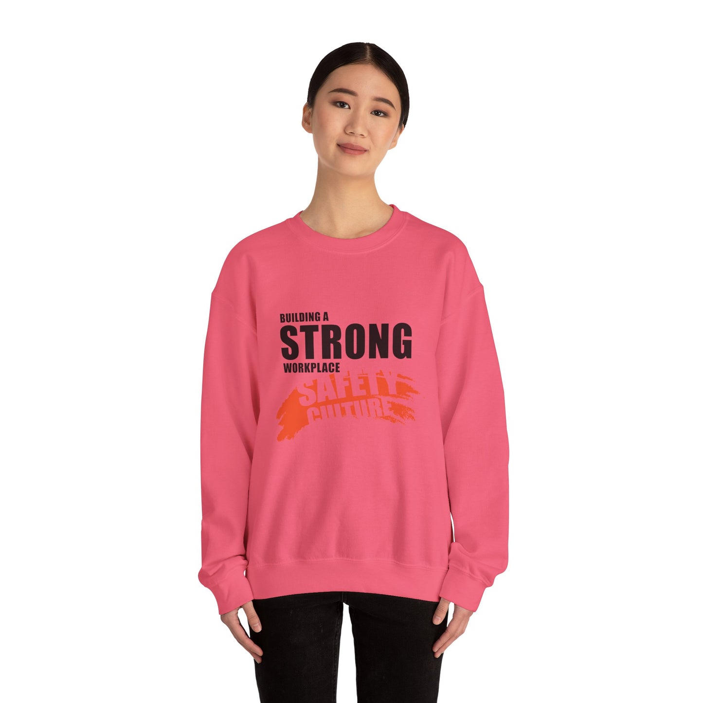 Safety Culture Crewneck Sweatshirt - Building a Strong Workplace