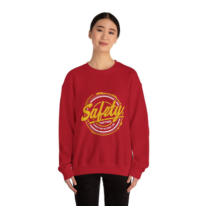 Safety Message Unisex Crewneck Sweatshirt