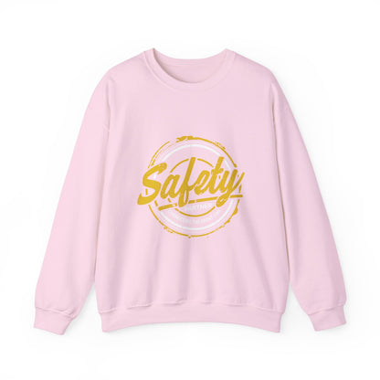 Safety Message Unisex Crewneck Sweatshirt