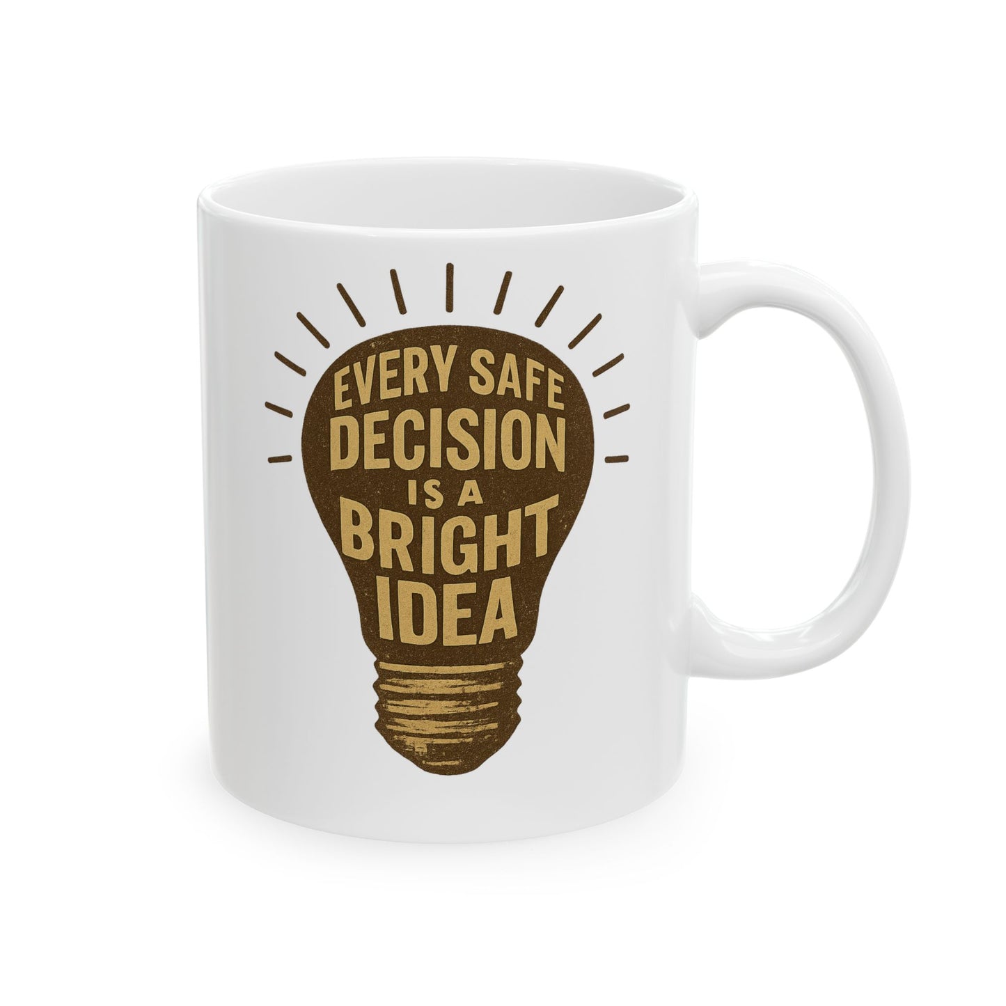 Inspiring Quote Ceramic Mug - Perfect Gift for Motivational Moments