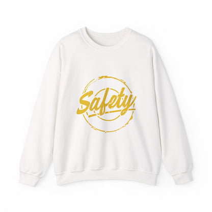 Safety Message Unisex Crewneck Sweatshirt