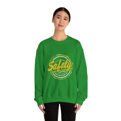 Safety Message Unisex Crewneck Sweatshirt