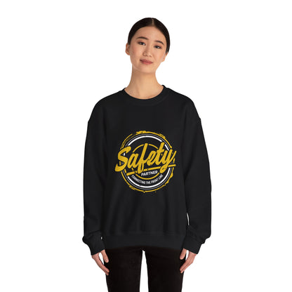 Safety Message Unisex Crewneck Sweatshirt