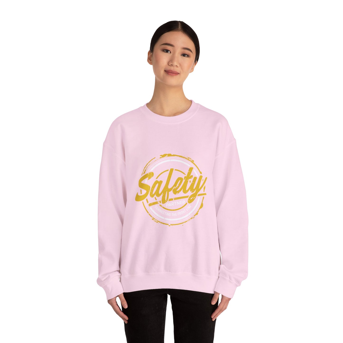 Safety Message Unisex Crewneck Sweatshirt
