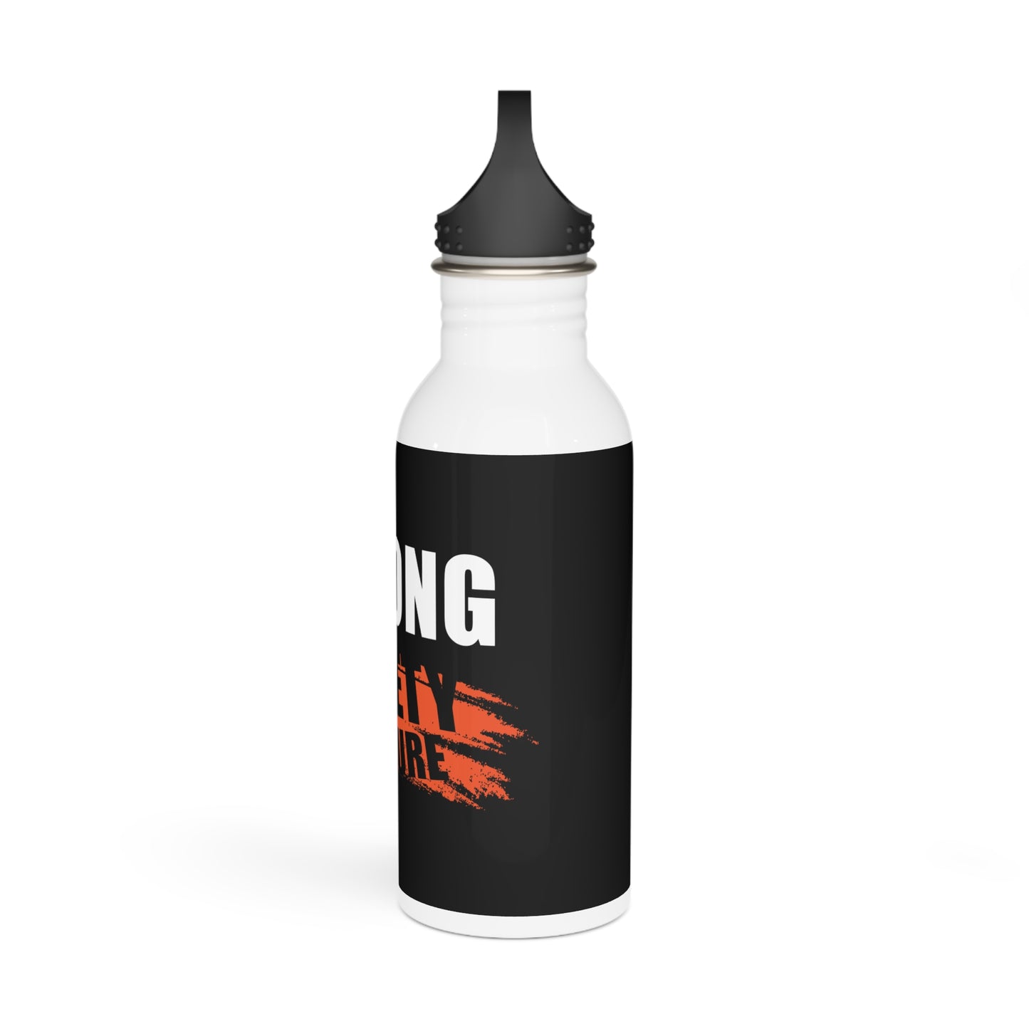 Motivational Stainless Steel Water Bottle - Safety Culture
