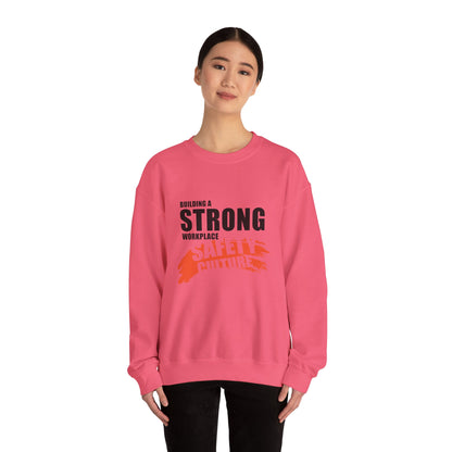 Safety Culture Crewneck Sweatshirt - Building a Strong Workplace