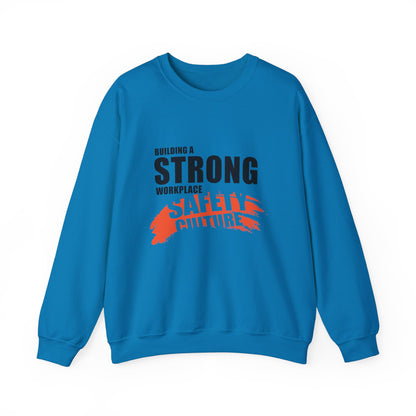 Safety Culture Crewneck Sweatshirt - Building a Strong Workplace