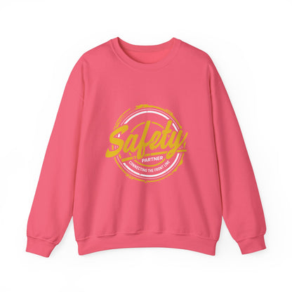 Safety Message Unisex Crewneck Sweatshirt