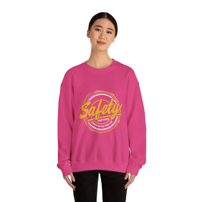 Safety Message Unisex Crewneck Sweatshirt