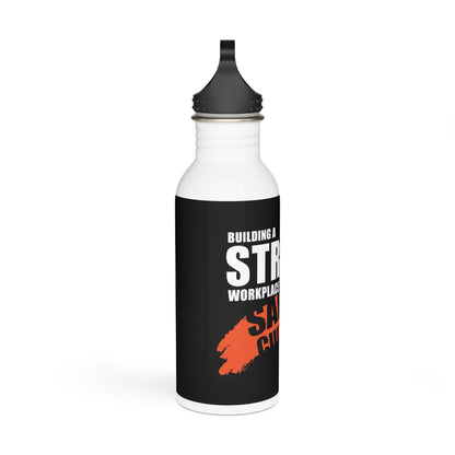 Motivational Stainless Steel Water Bottle - Safety Culture