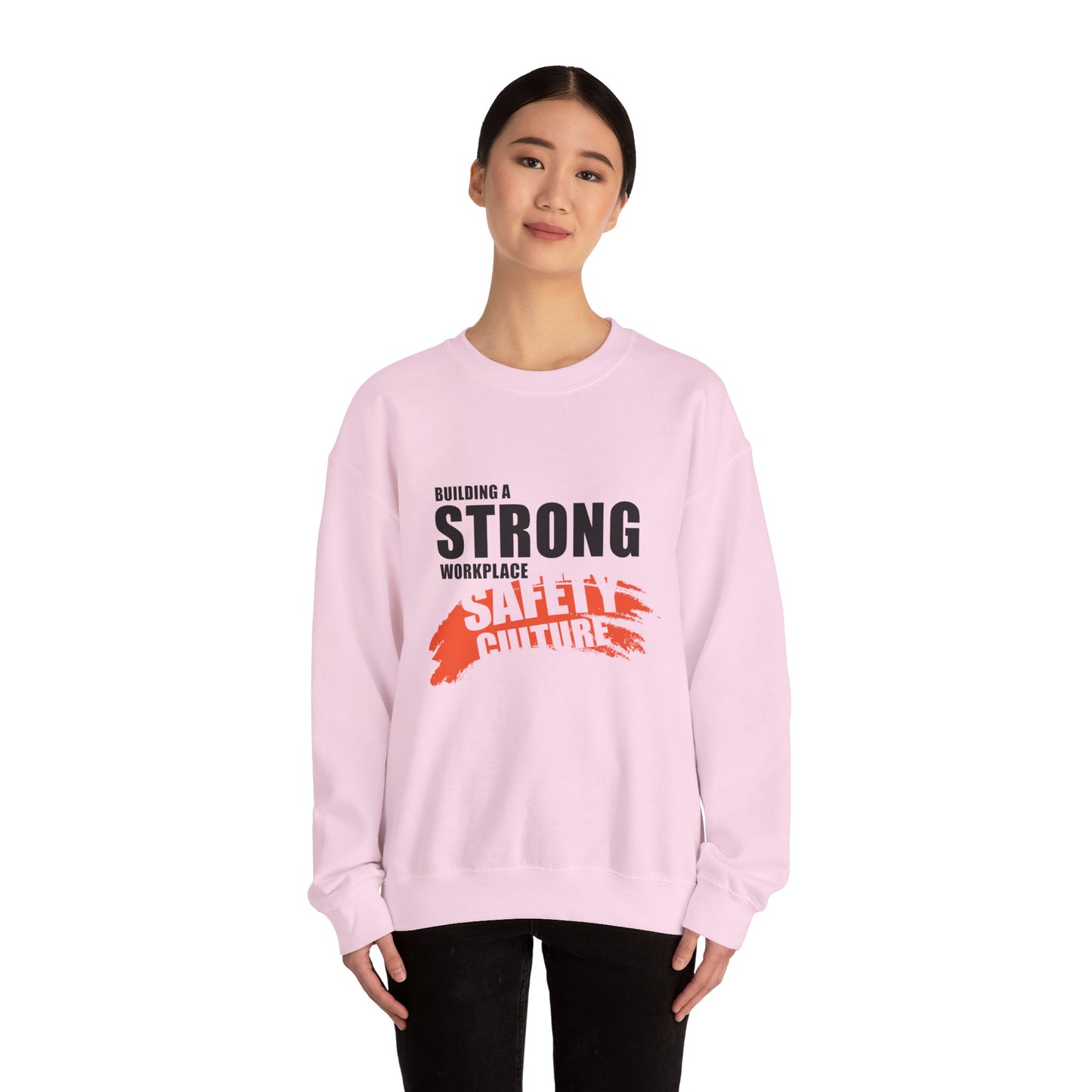 Safety Culture Crewneck Sweatshirt - Building a Strong Workplace
