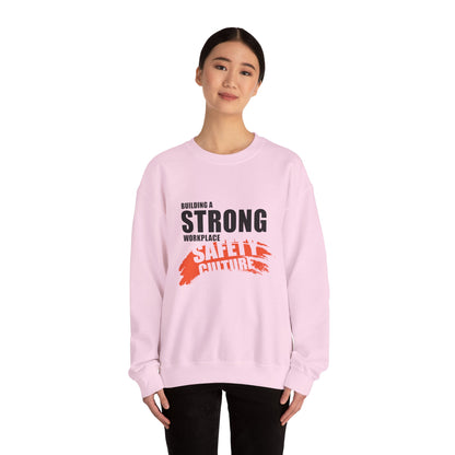 Safety Culture Crewneck Sweatshirt - Building a Strong Workplace