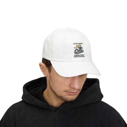 Safety Partner Classic Dad Cap - Casual White Hat with Funny Quote
