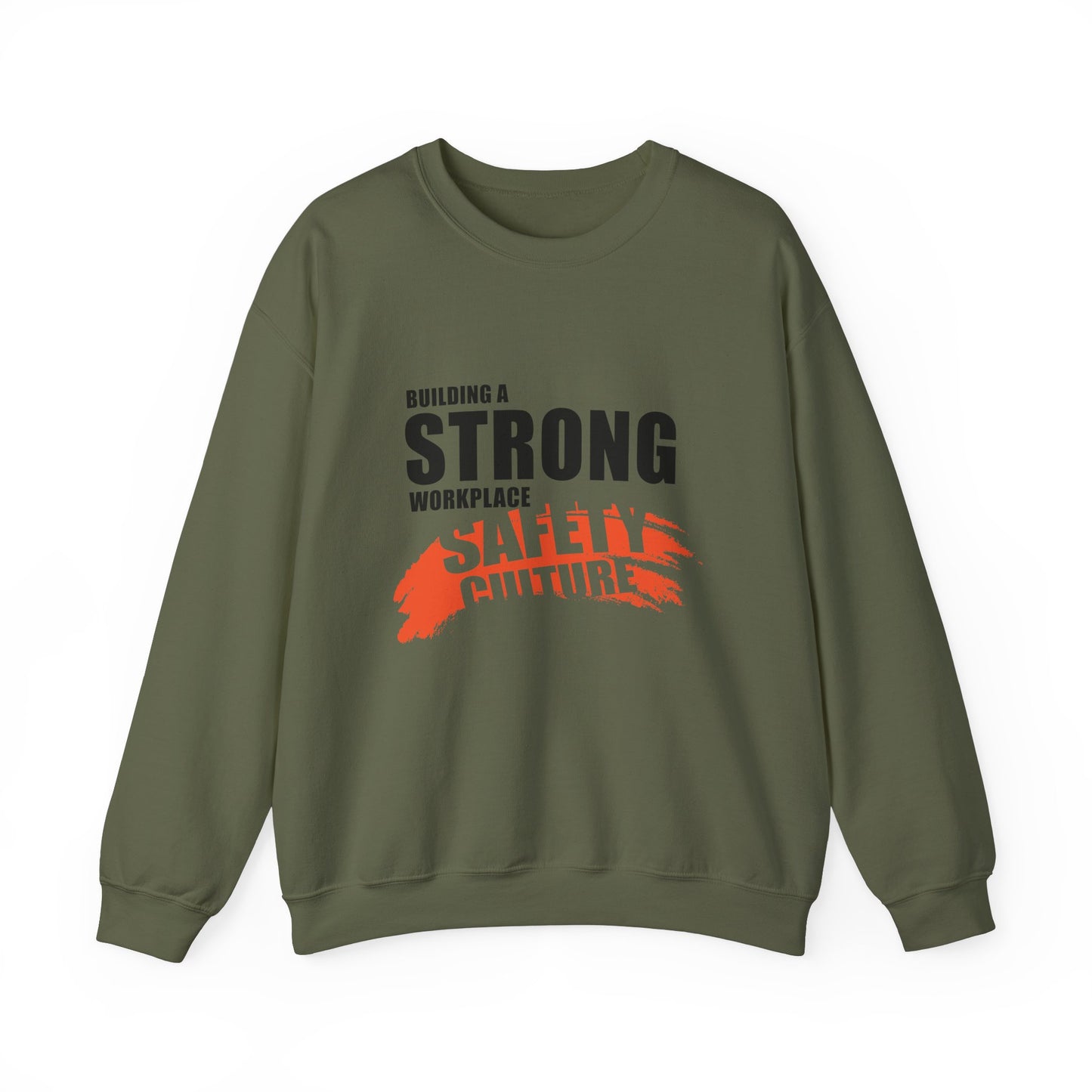 Safety Culture Crewneck Sweatshirt - Building a Strong Workplace