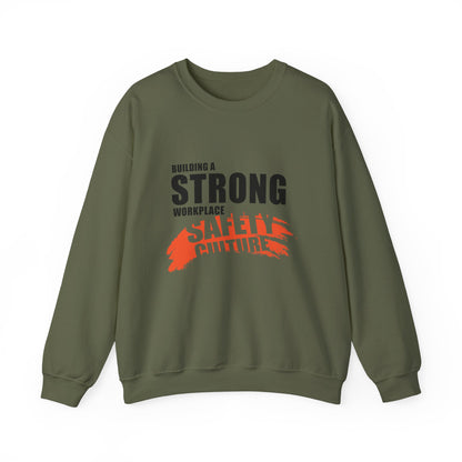Safety Culture Crewneck Sweatshirt - Building a Strong Workplace