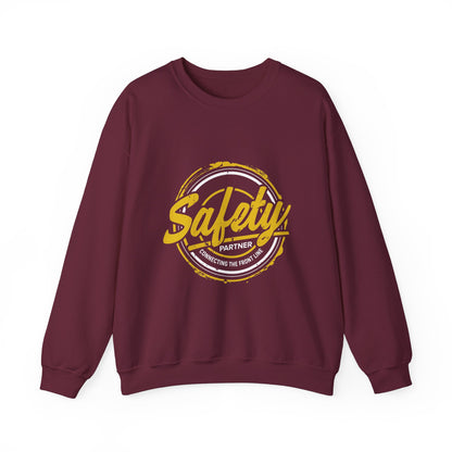 Safety Message Unisex Crewneck Sweatshirt