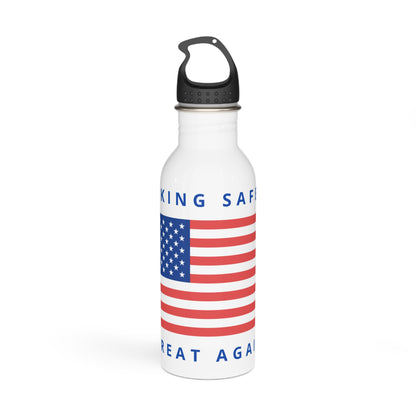 Patriotic Stainless Steel Water Bottle - Make America Great Again